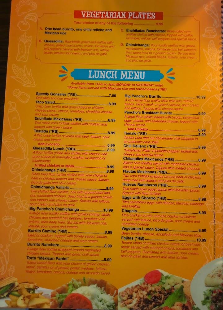 Tres Caminos Mexican Grill Menu image 2