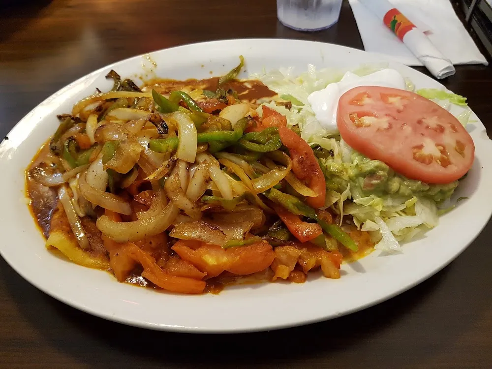 Veggie Enchiladas Rancheros
